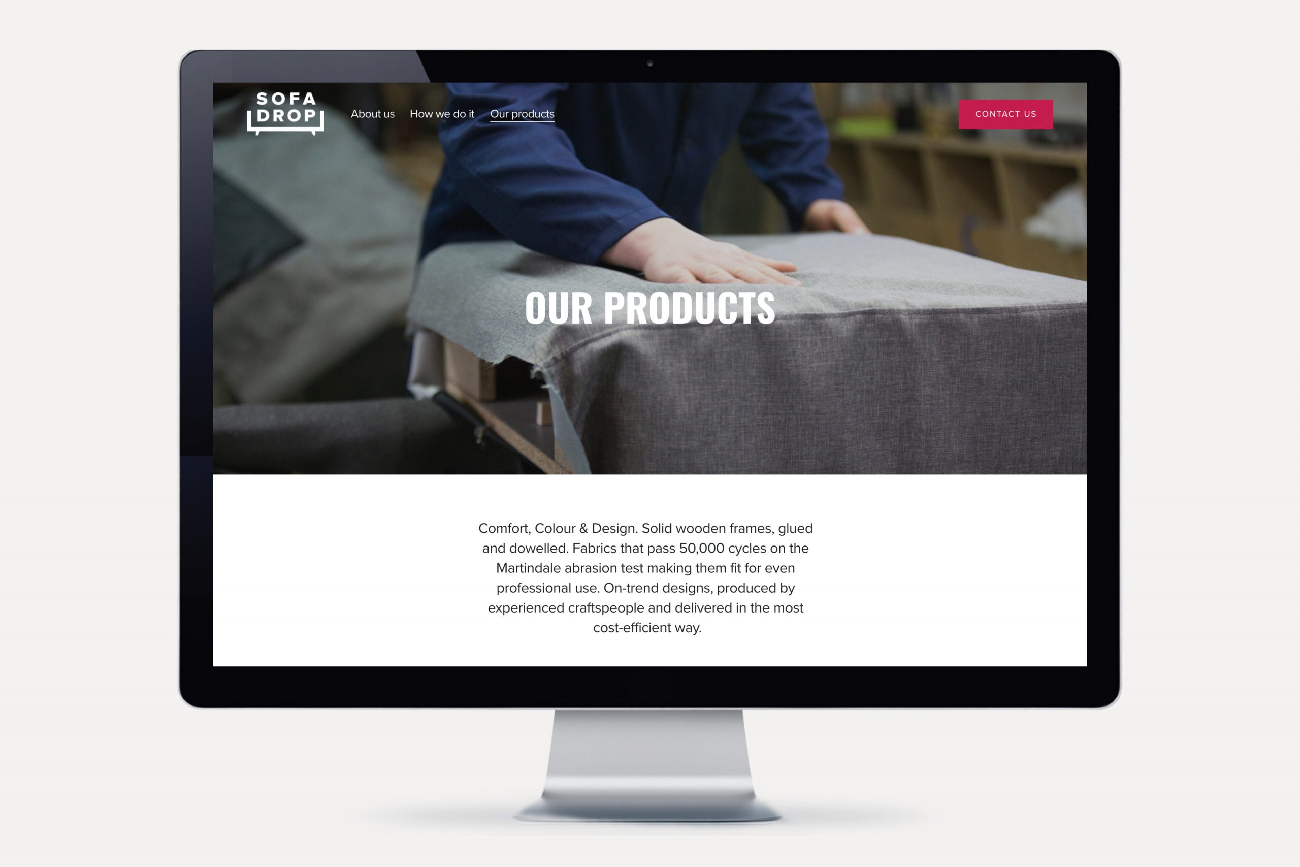 SofaDrop Website 3