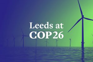 Leeds at COP26 wind farm gradient