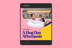 NHG Homes Campaign - Choose a Dog Day Afternoon