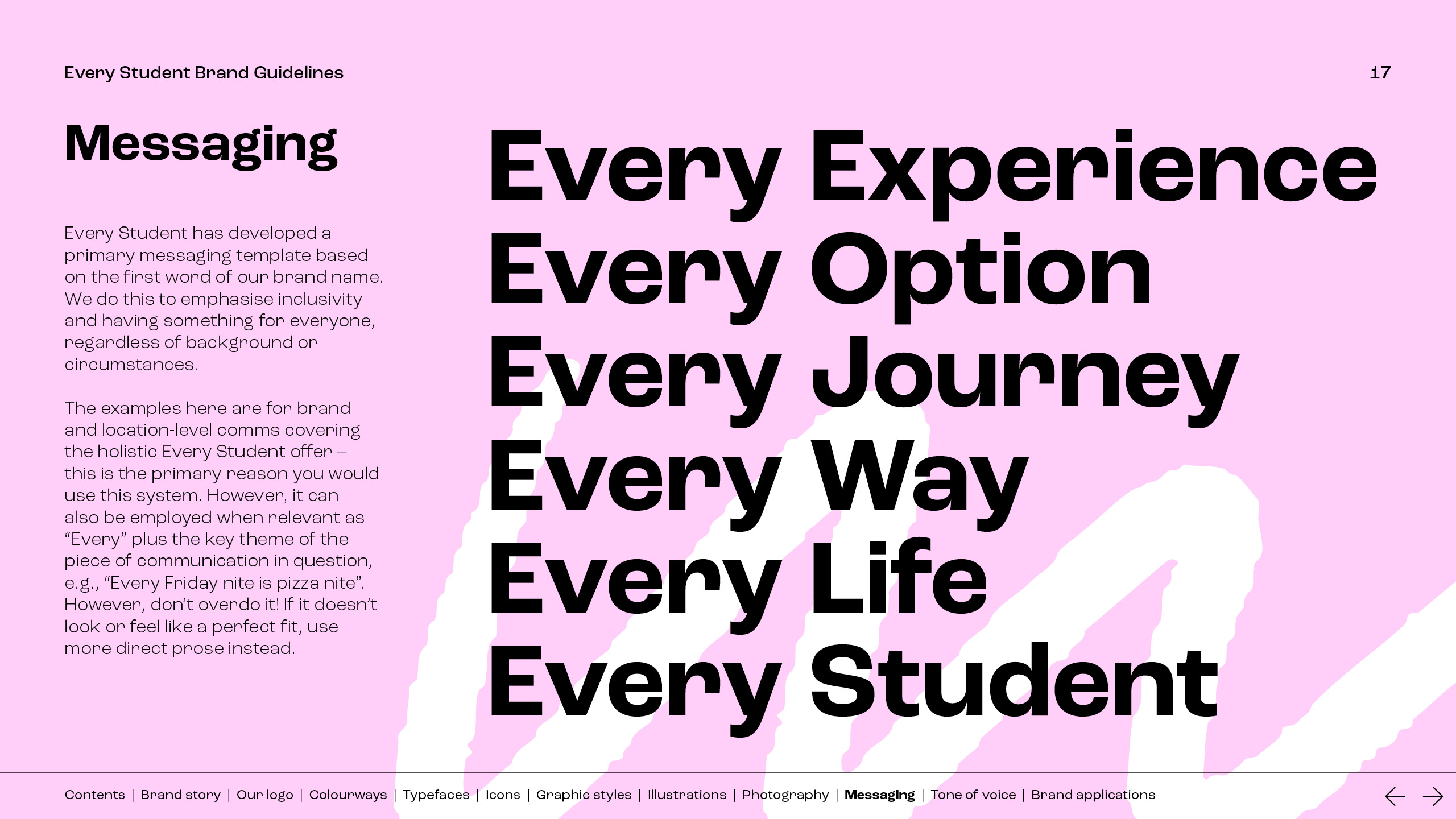 Every Student Guidelines