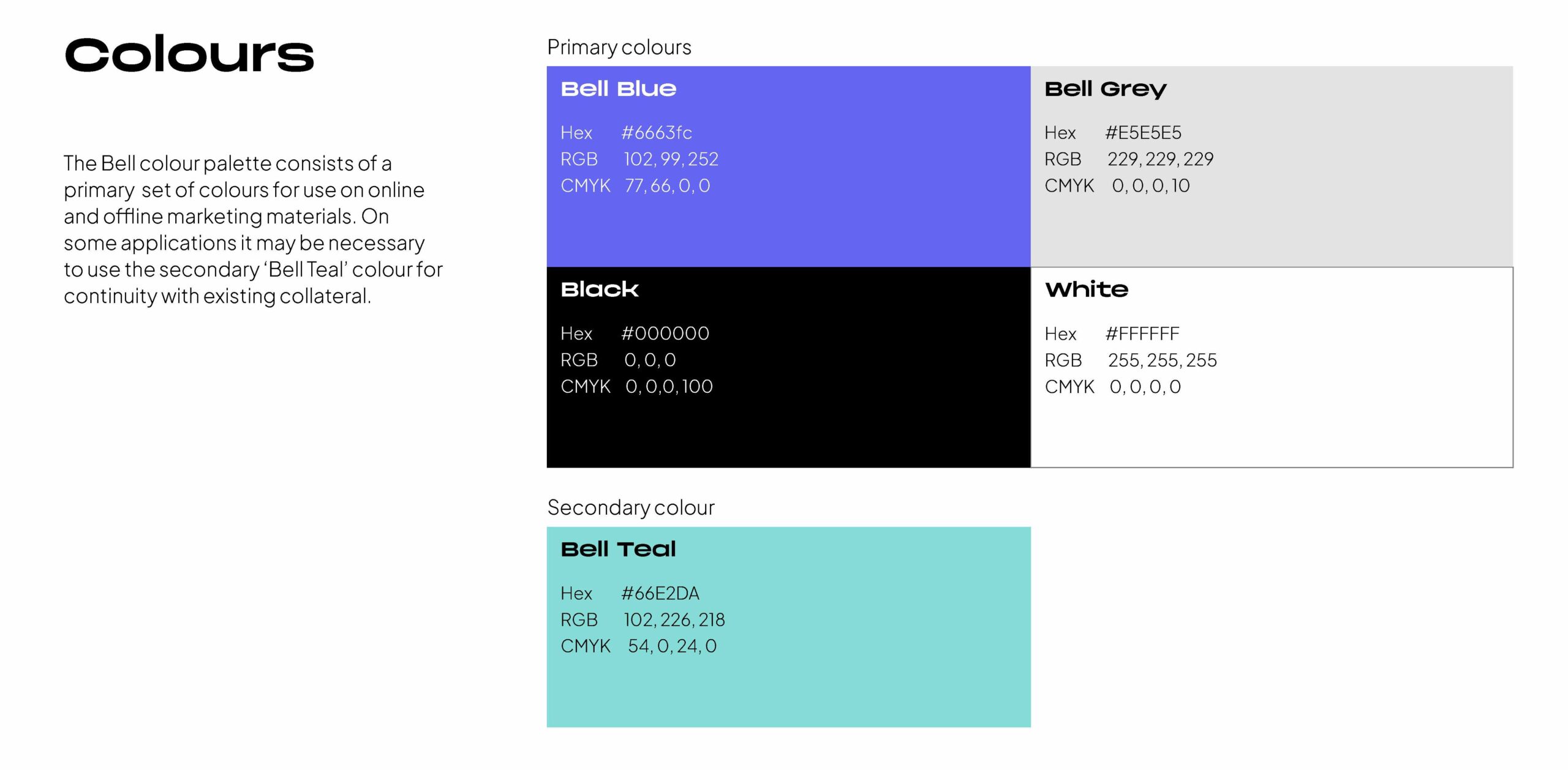 Bell Colours
