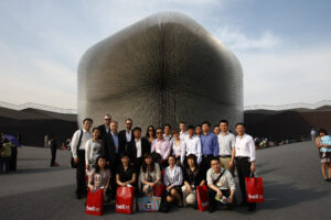 Bell team in Shanghai